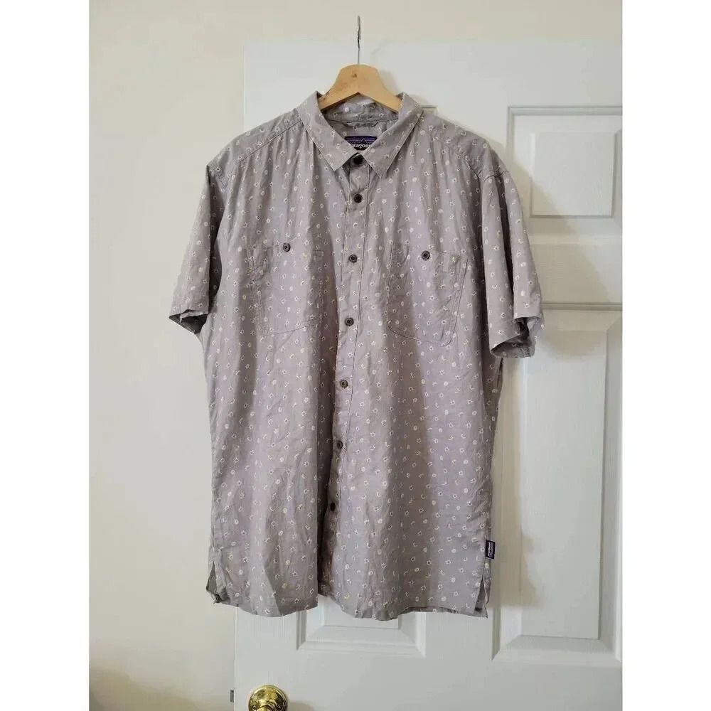 Patagonia Men's Orgaic Cotton & Hemp Blend Shirt XL